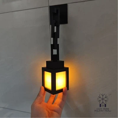 Minecraft Lantern LED Lamp Tealight Decoration Gift Night Light Gaming Lantern - Image 1 of 4
