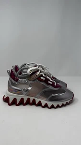 Christian Louboutin Sharkina Plateado/Transparente Mujer Talla 10.5 EE. UU./40.5 UE - Imagen 1 de 14