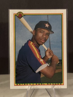 1990 Bowman - Tuffy Rhodes #79 (RC) - Image 1 of 2