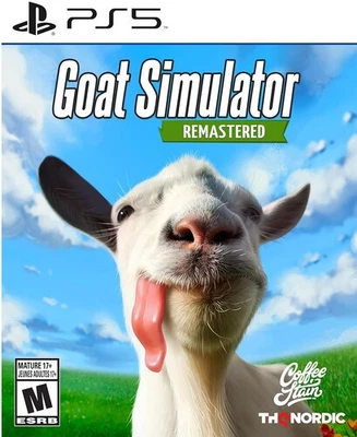 Goat Simulator: Remastered for Playstation 5 [Used Very Good Video Game] Plays - Image 1 of 4