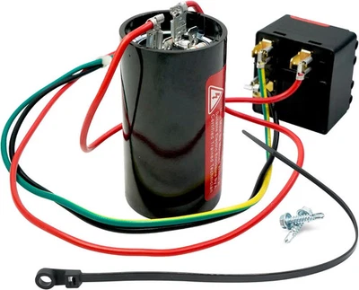 EVERTECHPRO 5-2-1 208/240VAC 88-108uF Compressor Hard Start Capacitor Relay for 1 to 3 Ton