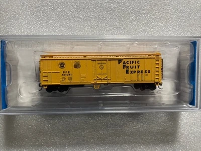 Bachmann N Scale Pacific Fruit Express 50’ Plug Door Box Car. New In Box. Nice. - Image 1 of 2