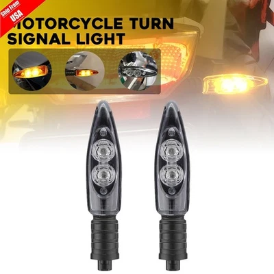 Luz intermitente indicadora de señal de giro delantera apta para BMW HP4 S1000R S1000RR S1000XR Foto 1 de 4