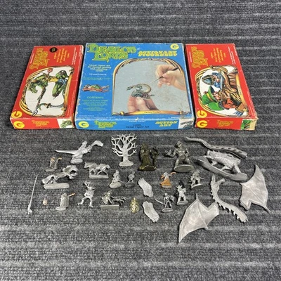 Grenadier Dragon Lords Dwarves/Art/Marsh & RAL PARTHA Horse Metal Figures Lot - image 1 of 4