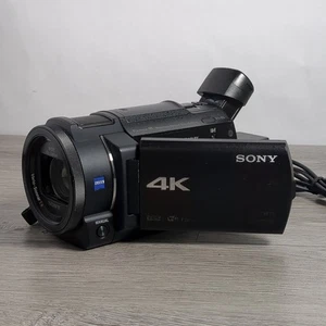 Sony Handycam FDR-AX33 4K Digital Video Camera – For Parts/Repair - *Read* - Picture 1 of 10