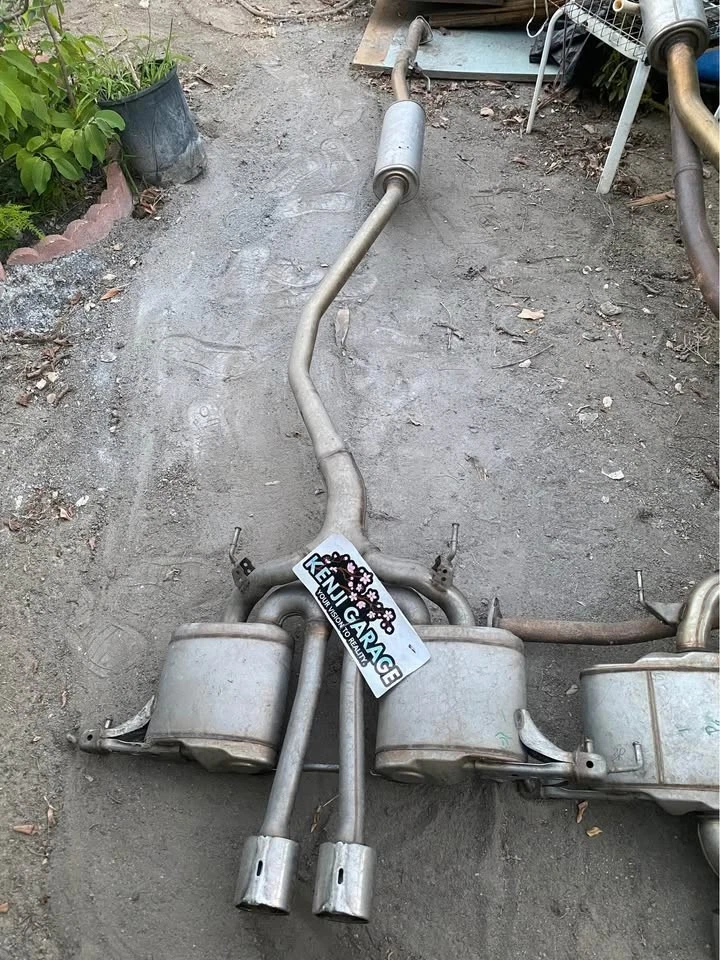 17-21 Honda Civic 1.5T FK7 Hatchback Sport / Touring OEM Catback Exhaust - Image 1 of 1