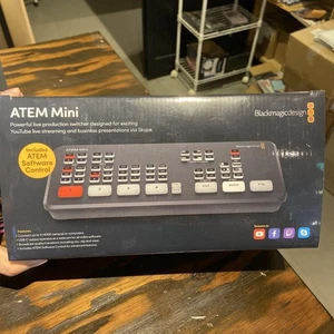 Blackmagic Design ATEM Mini HDMI Live Streaming Video Switcher Mixer OBS - Bild 1 von 4