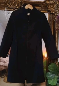 VERONIKA MAINE Fabric From Italy As New Winter Coat Sz 6 Rrp $389 - Picture 1 of 5