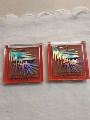 bh Full Heat Matte Bronzer Compact Tan Tuscany Pressed Powder 0.22 Oz Lot Of Two - Image 1 of 2