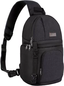Mosiso Fashion DSLR Camera Sling Bag Case Sling Backpack for Nikon Canon Sony - Picture 1 of 71