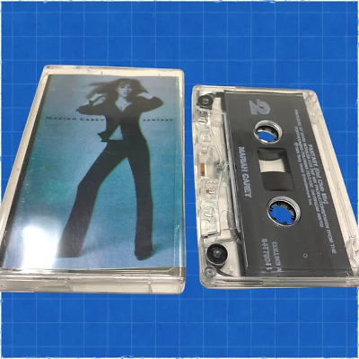 Vintage 1995 Mariah Carey Fantasy Single Audio Cassette Tape Columbia Records - Image 1 of 3