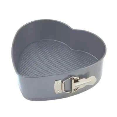 Dexam Bakers Pride Springform Cake Pan Non-Stick Heart Shape 22cm High Quality