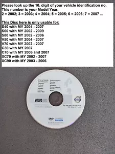 DVD Navigation VOLVO RTI MY2002-2007 SCANDINAVIA GREAT BRITAIN IRELAND 2006/2007 - Bild 1 von 2