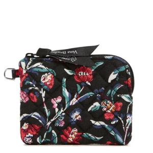Vera Bradley Perennials Noir Coin Change Purse with D Rng New FREE SHIP - Picture 1 of 4