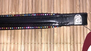 CAVALLO Stirnband Leder STRASS schwarz SWAROVSKI bunt GP Großpony %%% NEU TOP - Bild 1 von 8