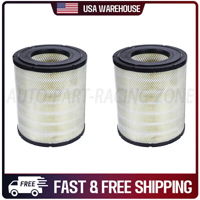 Filtro de aire 2 piezas AF25139M apto para Freightliner Columbia RS3518 P185069 P527682 Foto 1 de 4