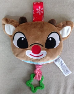 The Rudolph Co. Rudolph the Red Nosed Reindeer Christmas Soft Crinkle Baby Book - Picture 1 of 5