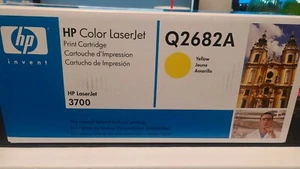 HP Q2682A Yellow Toner Cartridge for Color LaserJet 3700 - Picture 1 of 3
