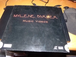 RARE! LASERDISC "MYLENE FARMER : MUSIC VIDEOS" il manque le disque N°1 - Picture 1 of 4