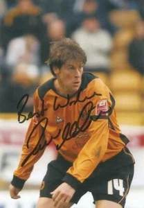 WÖLFE: DARREN ANDERTON SIGNIERT 6x4 ACTIONFOTO + COA "BESTE WÜNSCHE" - Bild 1 von 1