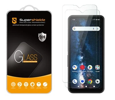 [Paquete de 2] Protector de pantalla de vidrio templado Supershieldz para Sonim XP Pro Foto 1 de 4