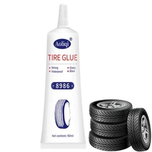 60ml Car Rubber Tire Repair Artifact Glue Tyre Cracks Adhesive Liquid Tools X4C7 - Picture 1 of 11