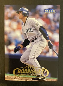 1998 Fleer Tradition Alex Rodriguez Seattle Mariners #100 - Picture 1 of 2