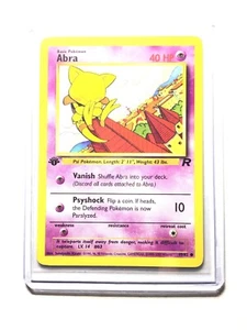 ABRA - 49/82 - 1ª Edición Team Rocket - Común - Pokemon - Casi Nuevo - Imagen 1 de 1