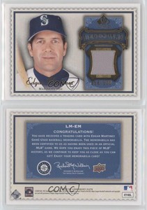 2009 SP Legendary Cuts Memorabilia Blue /100 Edgar Martinez #LM-EM HOF
