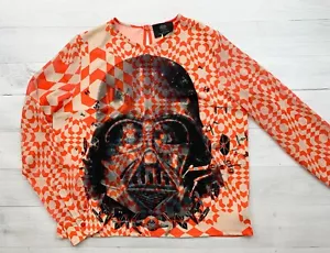 Star Wars X Preen by Thornton Bregazzi Womens Darth Vader Shirt XS X Small NWT - Picture 1 of 5