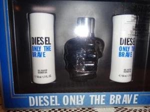 Diesel Only the Brave 1.7oz Eau De Toilette Spray Shower Gel Gift Set NEW in BOX - Picture 1 of 9