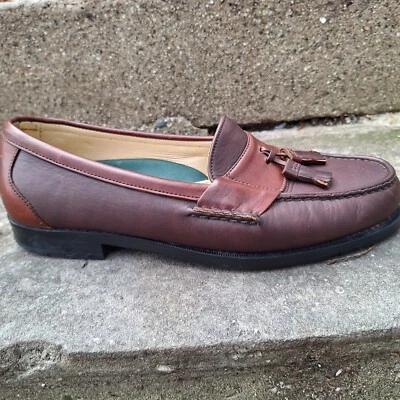 Dexter Comfort Hombre Talla 10 Marrón Oscuro Con Borla 355135 Foto 1 de 4