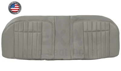 Chevy Impala SS 1996 4 puertas segunda fila inferior cuero sintético cubierta de asiento gris Foto 1 de 4