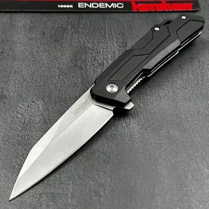 Kershaw Endemic 8Cr13MoV Assisted Opening Flip Blade EDC Folding Pocket Knife - Picture 1 of 9