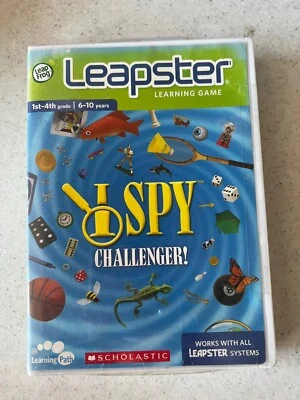I Spy Challenger Leap Frog Leapster Learning Game Complete in Case - Image 1 of 2