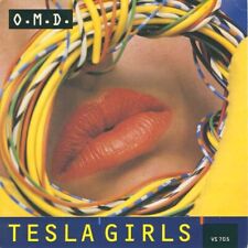 Orchestral Manoeuvres In The Dark - Tesla Girls (7", Single, Glo)
