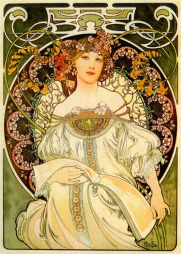 Puzzle (1000 T.) Reverie, Mucha (D-Toys) NEU/OVP