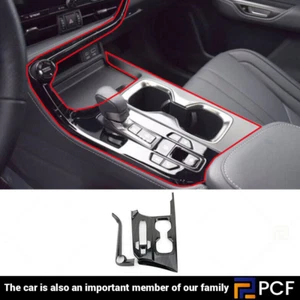 Black Wood Grain Console Gear Shift Frame For Lexus NX 250 350h 450h 2022-2023 - Picture 1 of 11