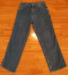 Ralph Lauren Polo Jeans Damen Gr. 20 Unikat Lederbesatz Tasche EX041716 - Bild 1 von 8
