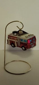 OWC Old World Christmas Ornament- Fire Truck - NWT - no Box - 2003 - Heros Look - Picture 1 of 16