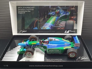 1:18 MICK SCHUMACHER Benetton Ford B194 "Demo-Run Belgien 2017" OVP - 005/594pcs - Bild 1 von 7