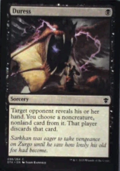 Duress - Dragons of Tarkir: #98, Magic: The Gathering - Image 1 of 1