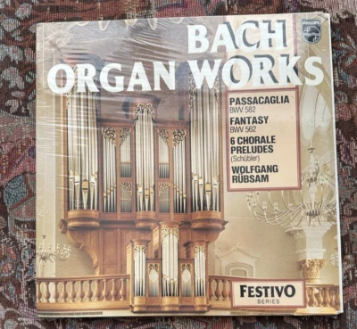 SEALED: BACH Organ Works - Wolfgang Rubsam - Philips 6570 069 - Image 1 of 2