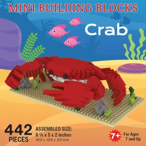 Impact Photographics - Crab Mini Building Blocks Set - 92237 - Picture 1 of 4