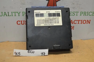 GMC Yukon XL 1500 2500 2001 unidad de control de carrocería BCM 09375899 módulo 37-7C5 Foto 1 de 4