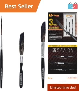 Compact Pinstriping Brush Starter Kit - Precision Pro Tools for Artists - Picture 1 of 7