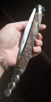 Superb Antique Large French ACIER FOUNDU Navaja - Image 1 of 4