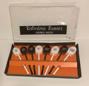Ridiculous Rumors Highball Mixers NEW in box - Picture 1 of 2