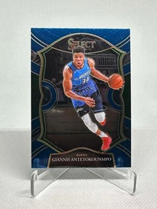 Giannis Antetokounmpo 2021 Panini Select Blue #54 Milwaukee Bucks - Picture 1 of 2