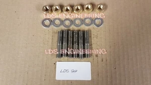 Austin BMC 850cc 1000cc 1100cc 1275 cc A series Exhaust stud + Nut kit / set - Picture 1 of 1
